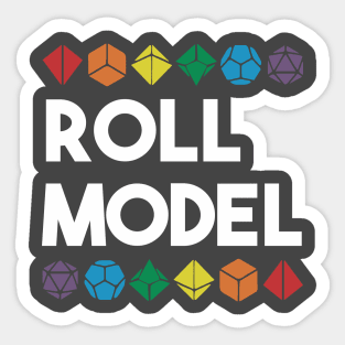 Roll Model Sticker